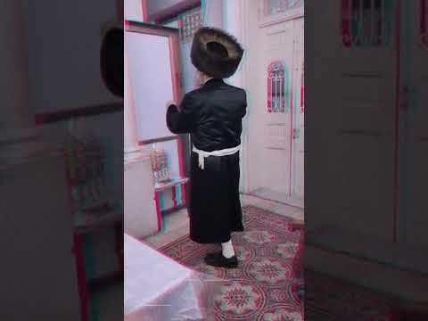 Bitchkov Rebbe Lighting the Menorah First Night Chanukah 5785