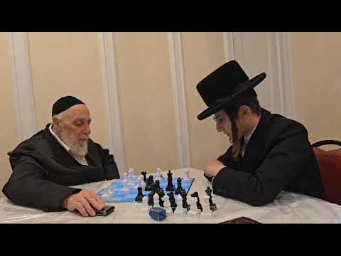 Liska Rebbe Playing Chess Nittel Nacht