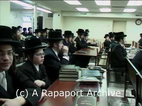 Kosov Rebbe Zos Chanukah 5768 at Viznitz Yeshiva
