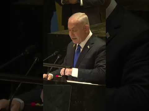 Netanyahu quotes the BIBLE at the UN