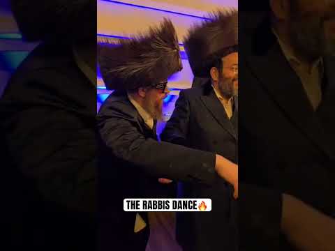 THE RABBIS DANCE🔥#rabbi #shabbat #shalom