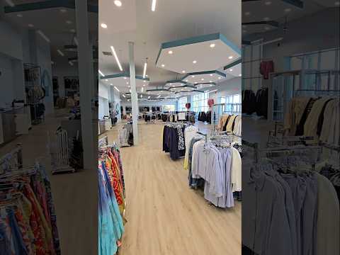 Have you ever seen a clothing store bigger than a supermarket??