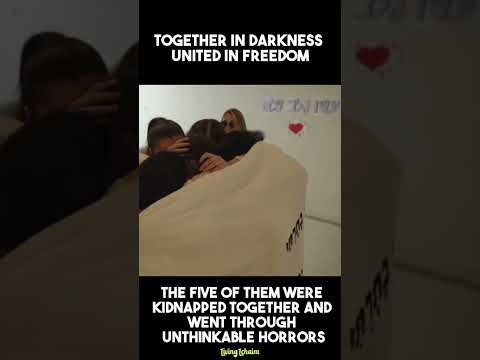 5 Hostages from GAZA reunite in the Hospital. Home in Israel.