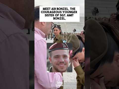 After her brother LOST his LIFE in Gaza, she Receives His Beret and CONTINUES HIS LEGACY