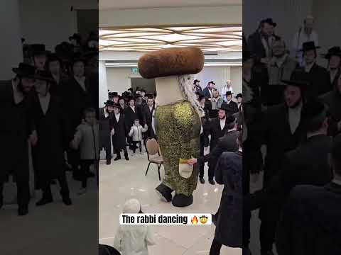 The rabbi dancing 🔥🤠#shabbat #shalom #rabbi
