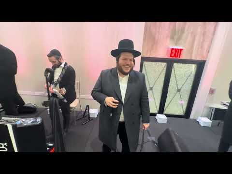 Motty Brier on the keys & Levy Falkowitz @ Hoffman & Waldman