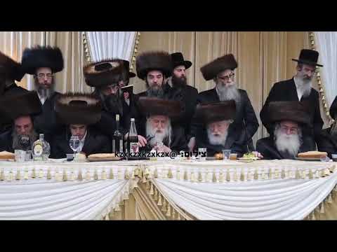 Machnovka Rebbe Bentching At Wedding – Shvat 5785