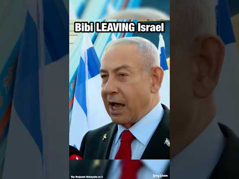 Netanyahu LEAVES Israel for America to meet Trump.