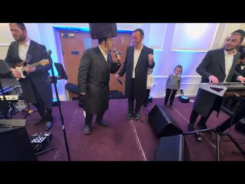 Libish Posen on the keys & Sruly Green & Lipa Schmeltzer @ Frank & Bayer