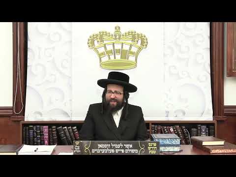 ר' יואל רוטה – זאג א תורה – ה' בא תשפ''ה – R' Yoel Roth