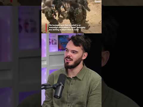 Ex-hostage recalls being rescued from Gaza by the IDF