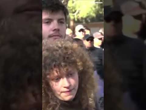 Yocheved Lifshitz eulogizes her late husband, Oded | יוכבד ליפשיץ בהלוויית בעלה הי"ד