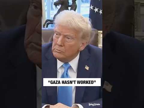 Trump’s Middle East Peace Plan Idea. “Gaza Hasn’t Worked”.