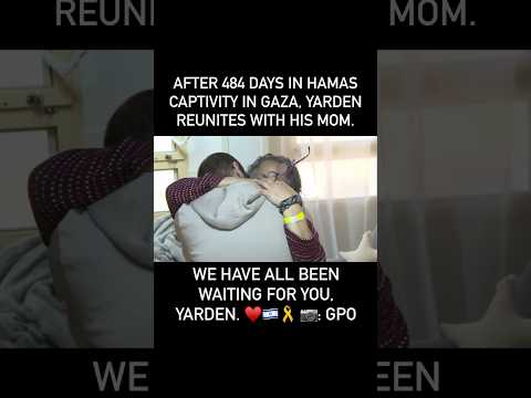 Yarden Bibas REUNITES with his Mother after 484 Days in Gaza. #israel