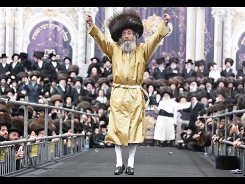מצוה טאנץ | נכדת האדמו"ר מצאנז עם החתן בן ר' אלימלך בידרמן | R' Elimelech Biderman – Sanz Wedding