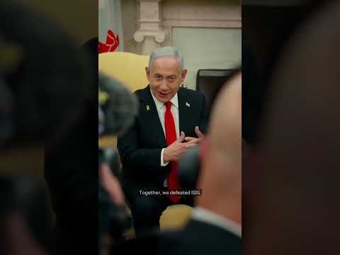Donald Trump and Bibi Netanyahu