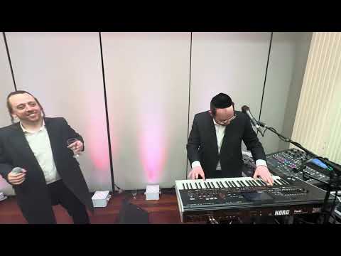 Motty Brier on the keys & Sruly Green @ Brauer & Dancziger