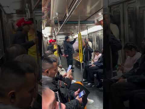 Unhinged NYC woman loses it on a man in a MAGA hat—then karma knocks her down, literally.