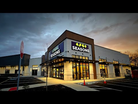 GRAND OPENING! Seasons Supermarket just opened its doors | interview W/managers, builder, sushi chef