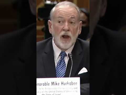 Trump's ambassador to Israel Mike Huckabee's pledge to the Jewish people