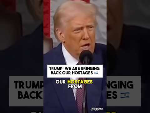 Trump ANNOUNCES He’s Bringing the Hostages Home From Gaza. #israel