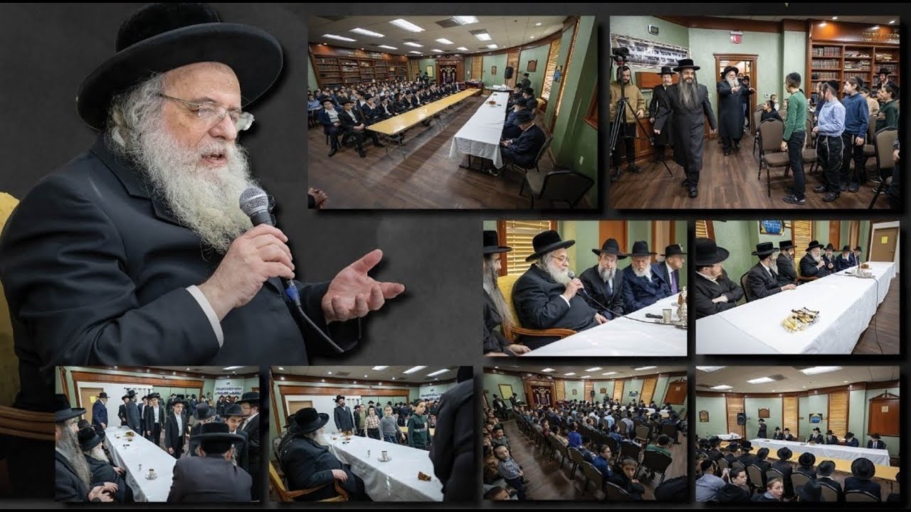 מעמד קבלת פנים לר' שאול אלתר ב'חיידר לוס אנג'לס – שבט תשפ"ה | R' Shaul Alter – Los Angeles – Feb 25