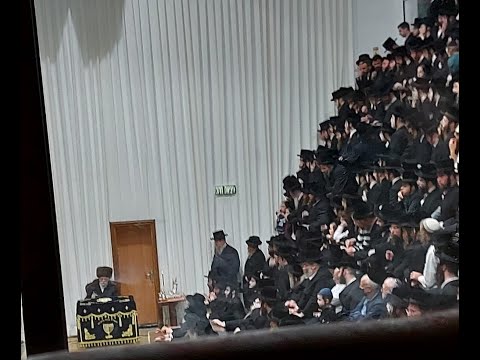 דריטע חנוכה ליכט ביי כ״ק אדמו״ר מסעריט וויזניץ שליט״א