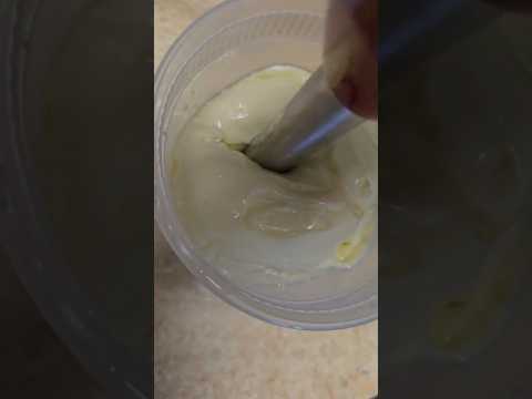 Pesach recipe! Heimishe Mayonnaise UNDER 1 MIN!!!