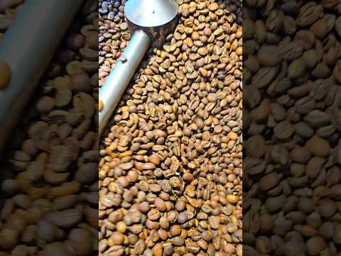Ahhhhh! Smell the coffee! Fresh roasted coffee beans at French Press Kosher for Passover!