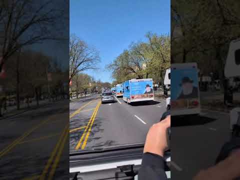 75 Mitzvah Tanks Head Out to NYC to Honor the Lubavitcher Rebbe