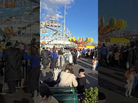 Chol Hamoed Pesach in Luna Park, Coney Island, Brooklyn – 4/15/25