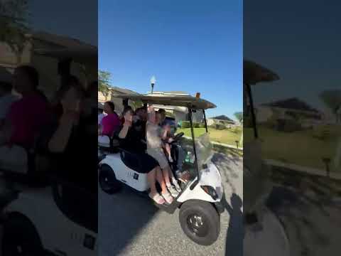 Chol Hamoed Pesach 2025 Golf Cart Parade in אור Lando by Thank You Hashem Nation