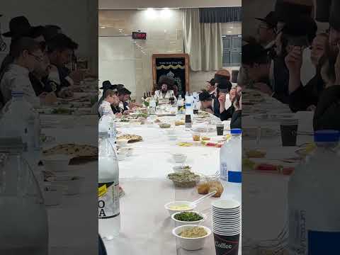 Moshiach Seuda with Mezibuz Rebbe shvi'i shel Pesach 5785