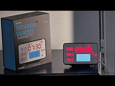 Introducing The Wonder Watch, a revolutionary alarm clock designed to help U never miss a Zman again