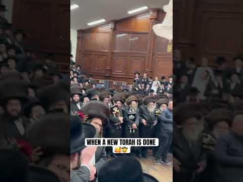 WHEN A NEW TORAH IS DONE 🥰🤠