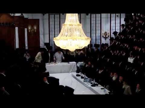 Pinsk Karlin Rebbe Commemorates Yahrtzeit of R Aharon Hagodol