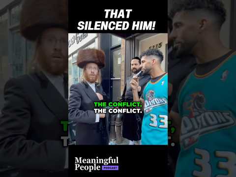 Hasidic Jew HUMBLES Palestinian YouTuber!