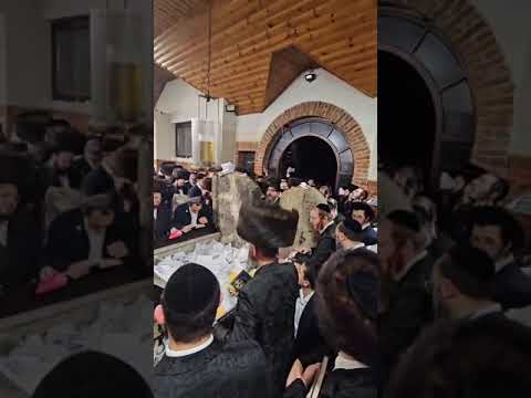 Motzei Shabbos in Kerestir at the Tzion of Reb Shayele Kerestirer – 100th Yartzite 2025