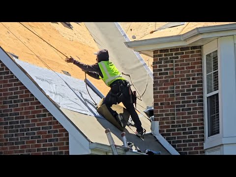 Wayne's Roofing live on scene with important educational messages and special offers.