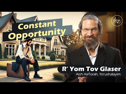 Constant Opportunity | Rabbi Yom Tov Glaser